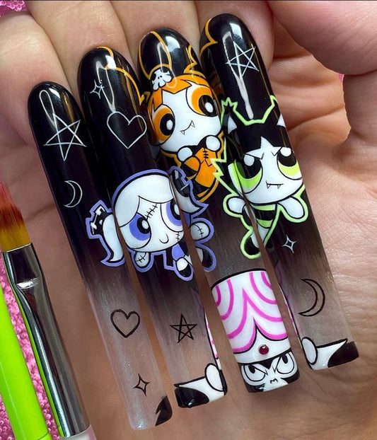 Spooky PPG -  Press On Nails