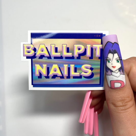 Y2K Ballpit Browser Sticker