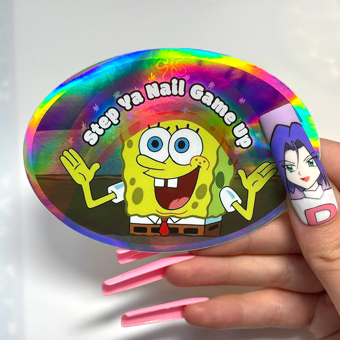 Step Ya Nail Game Up Sticker