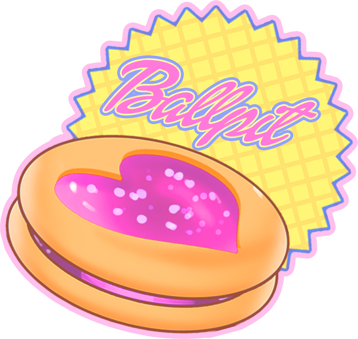 Ballpit Cookie Sticker