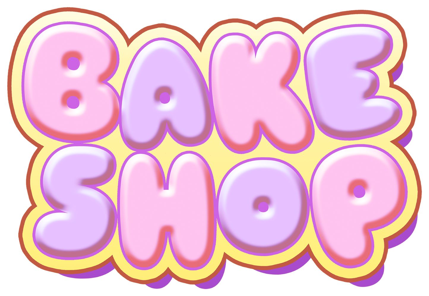 Bakeshop Logo Sticker
