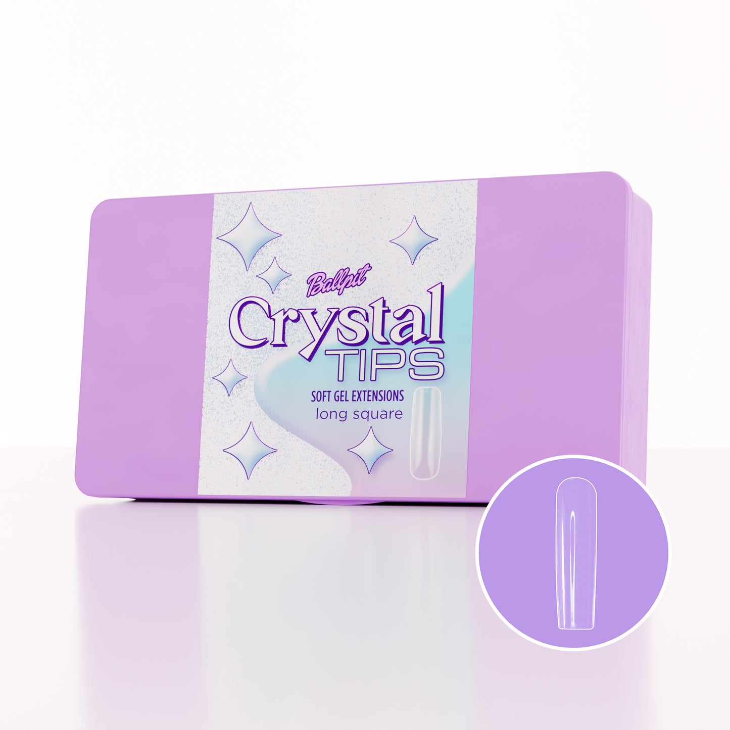 Crystal Tips - L Square