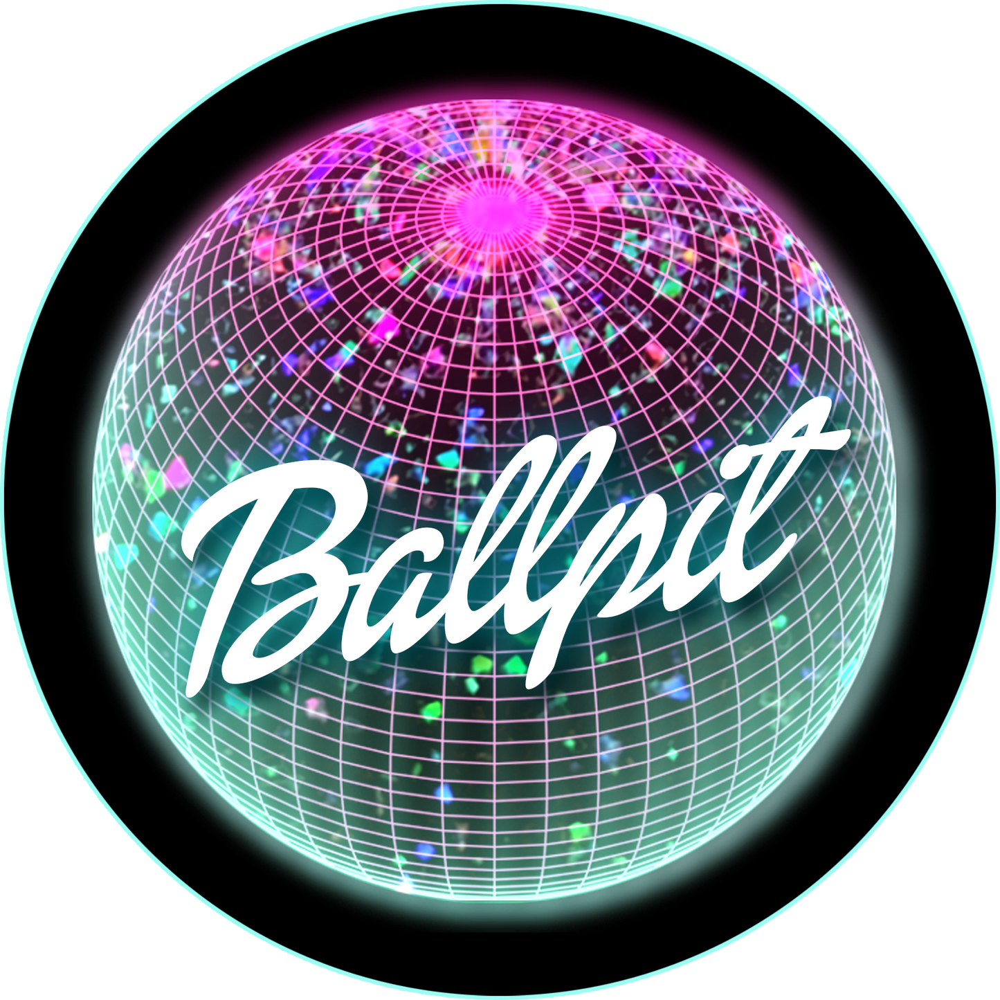 Ballpit Planet Sticker