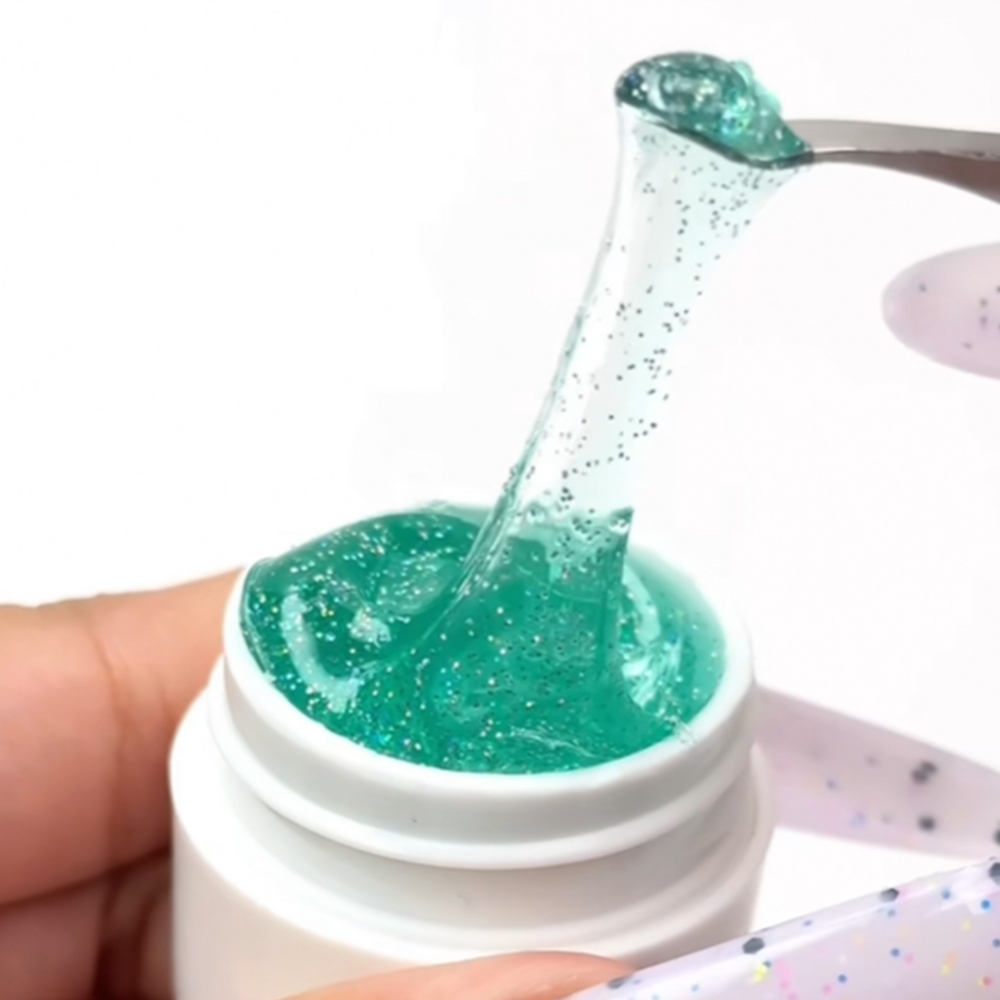 Holiday Mint - Winter Crystal sculpting gel