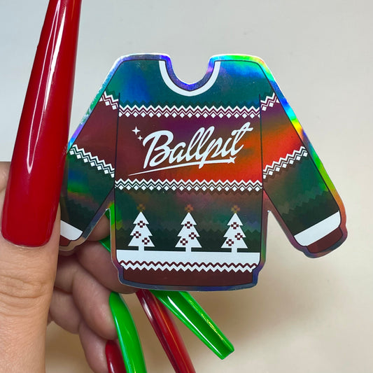 Ballpit Sweater Sticker