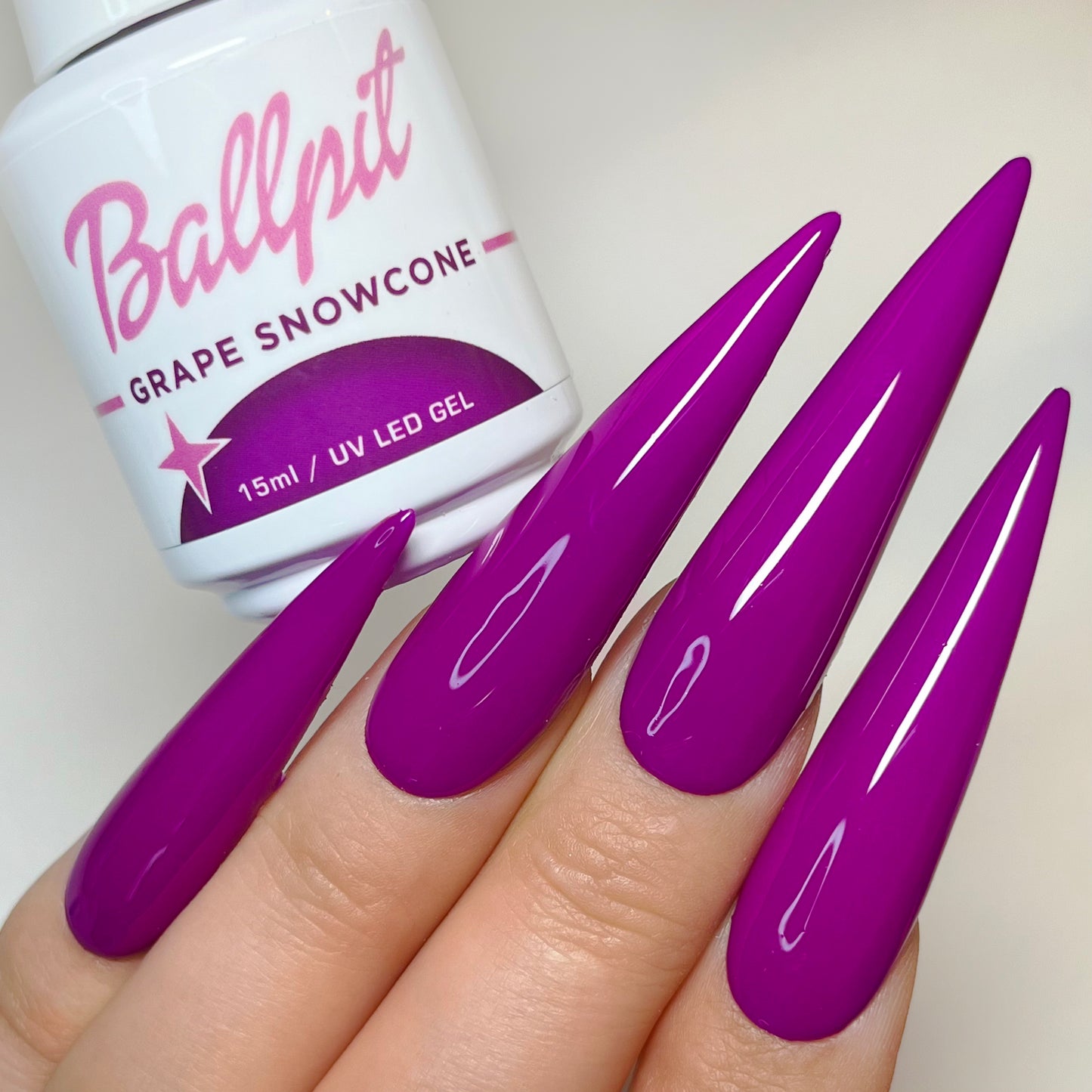 Purple Gel Nail Polish