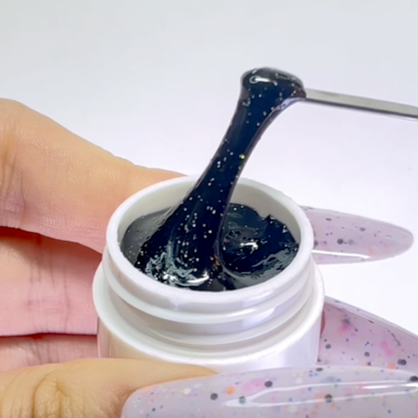 Twilight Tinsel - Winter Crystal bonus sculpting gel shade