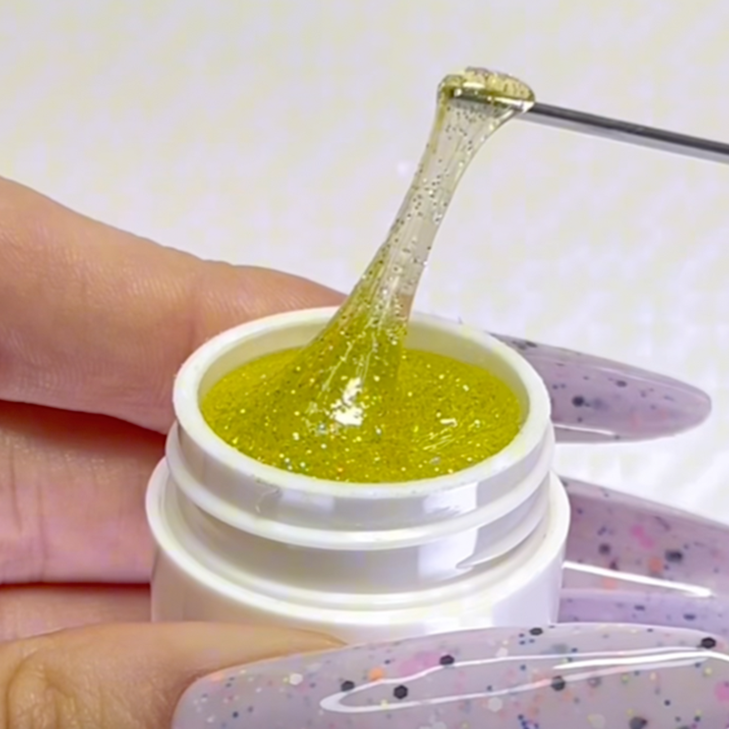 Yellow Diamond - Winter Crystal sculpting gel