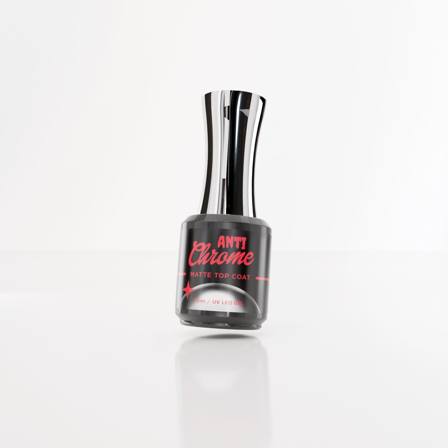 Anti-Chrome Matte Top coat - Gel Polish