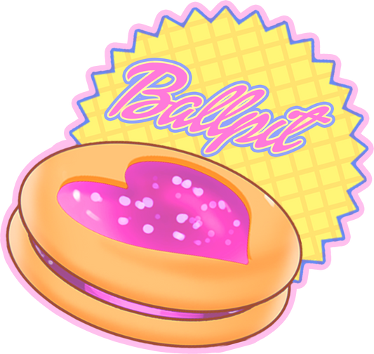 Ballpit Cookie Sticker