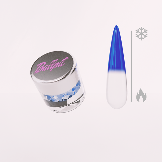 Blue to Clear - Disappearing Thermal Pigment