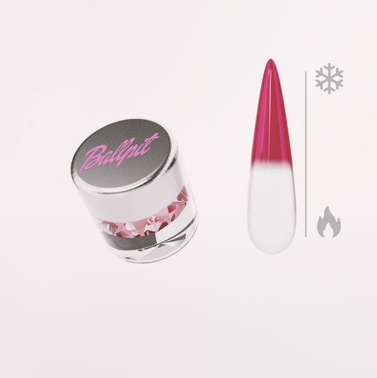 Dark Pink to Clear - Disappearing Thermal Pigment