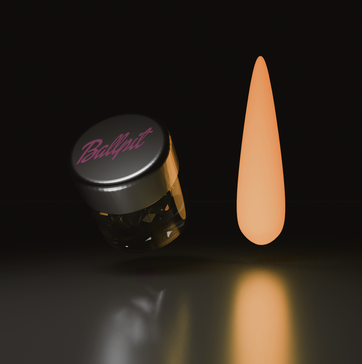 Orange - Glow Pigment