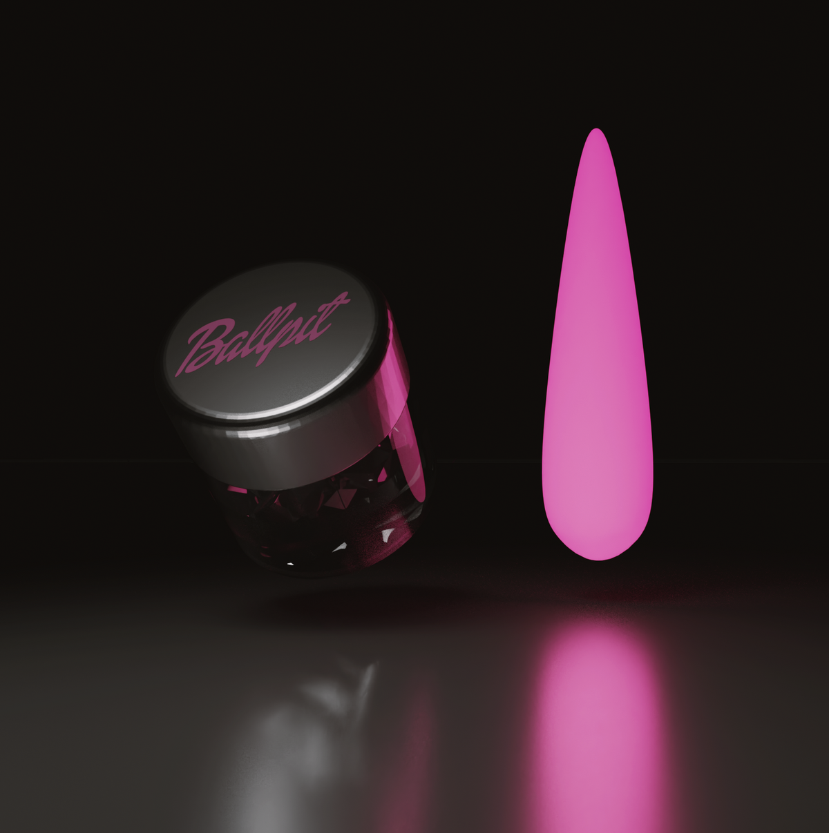 Pink - Glow Pigment