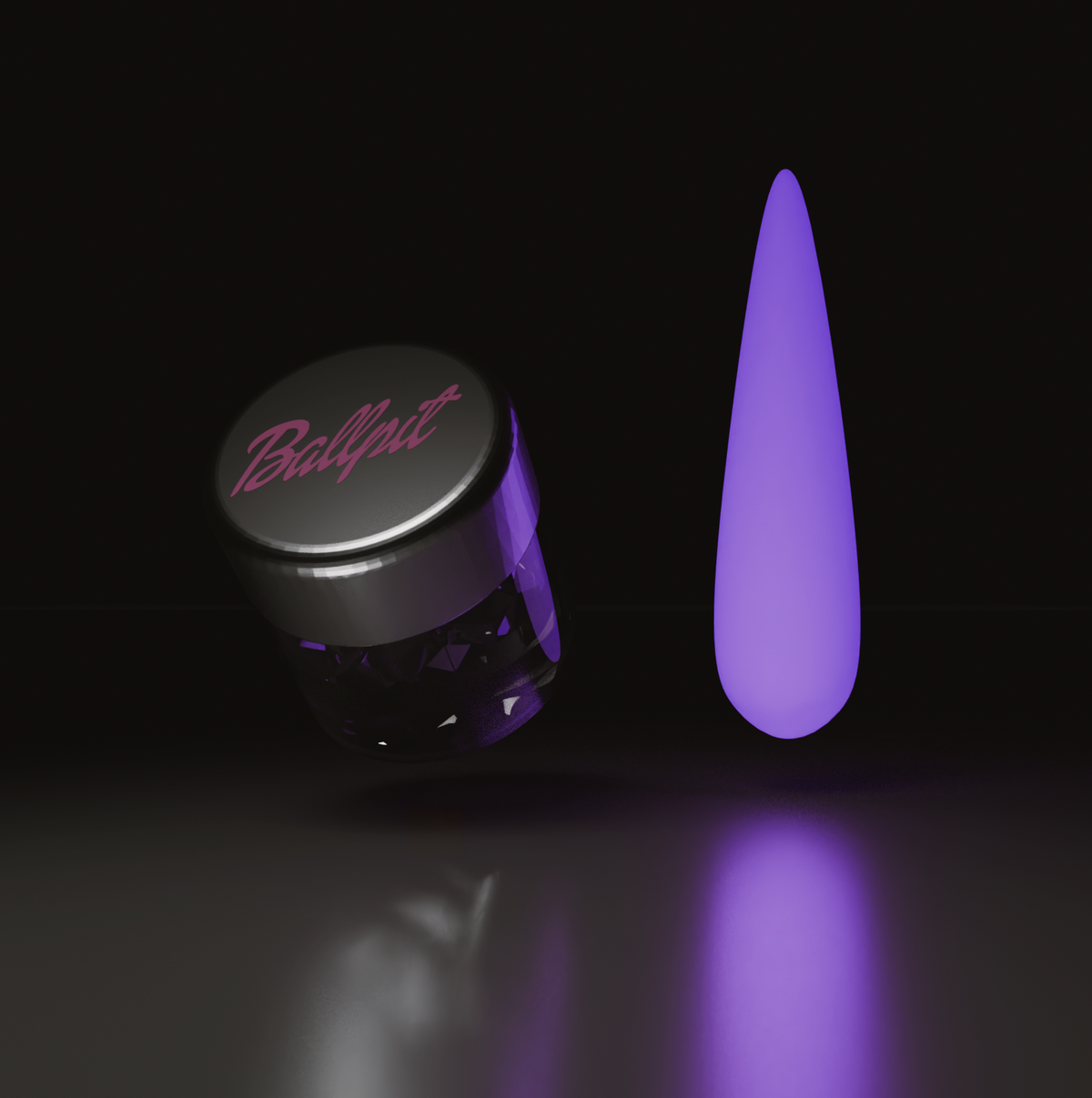 Purple - Glow Pigment