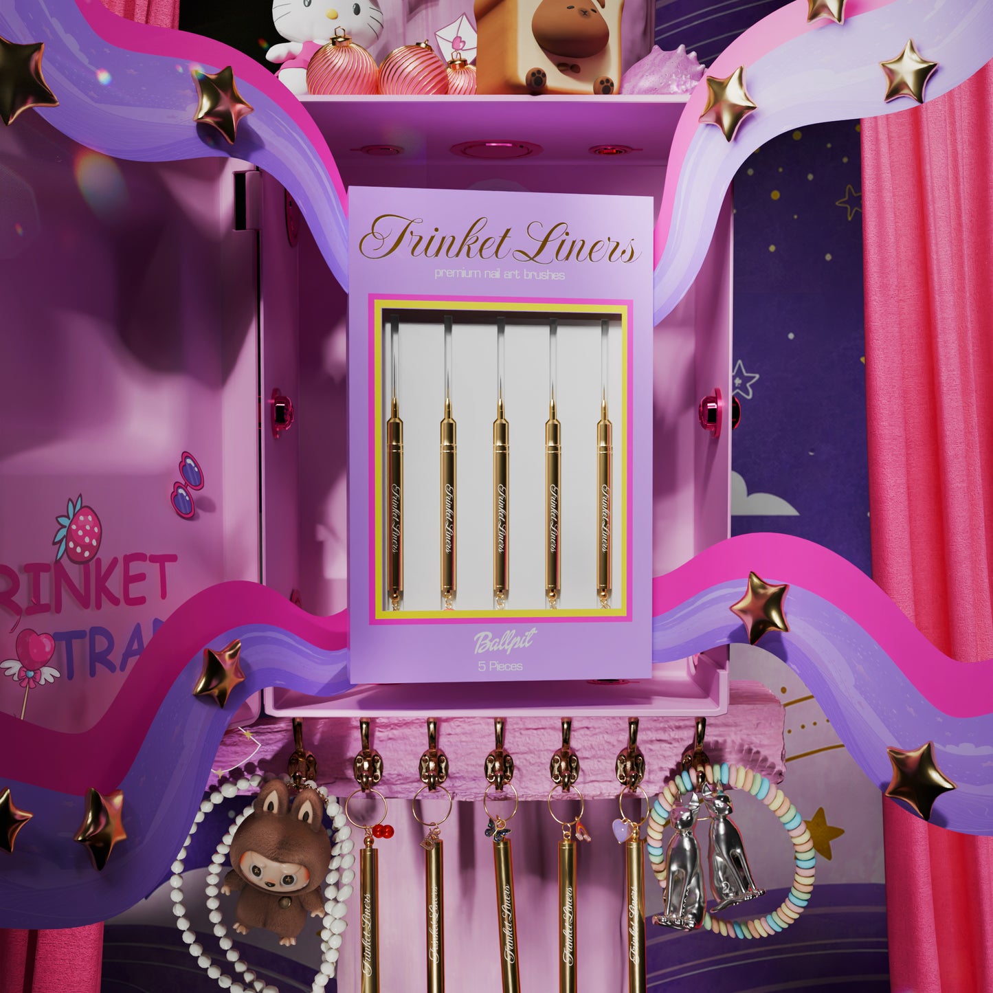 Trinketmaxxing Brush Set